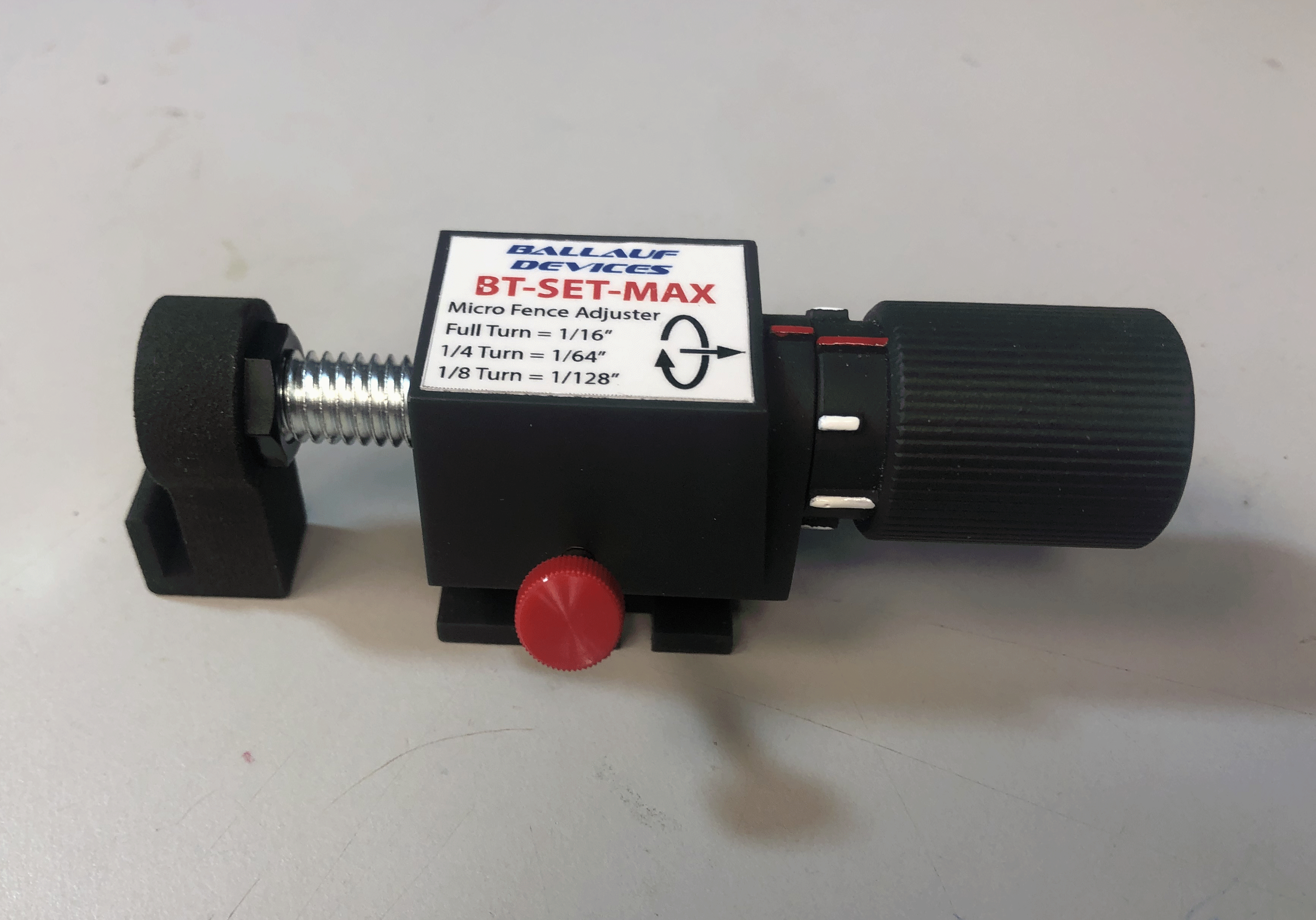 The BT-SET-MAX Precision rip fence adjuster